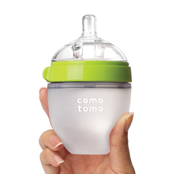 Comotomo baby bottle 150ml green