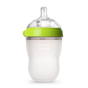 Comotomo baby bottle green 250 ml